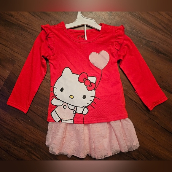 Hello Kitty Other - HELLO KITTY two piece. Shirt & skirt. Size 2T. NWT!